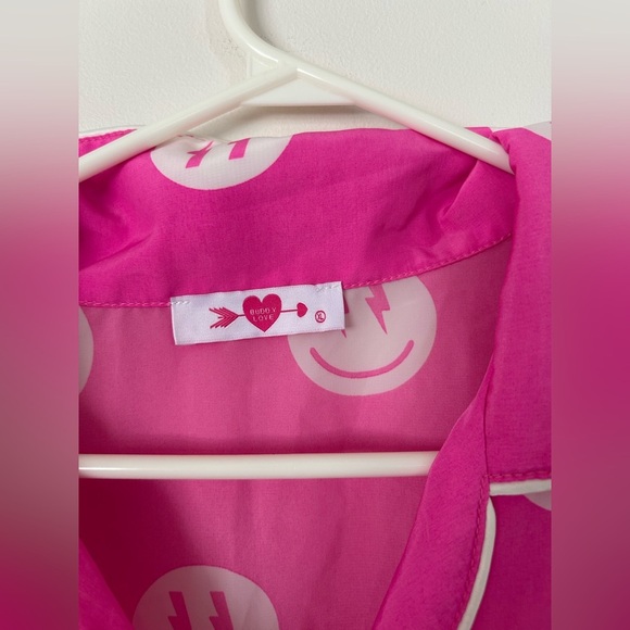 NWOT Buddy Love AURORA HAPPY JAMMIES Pink XL - Picture 5 of 13